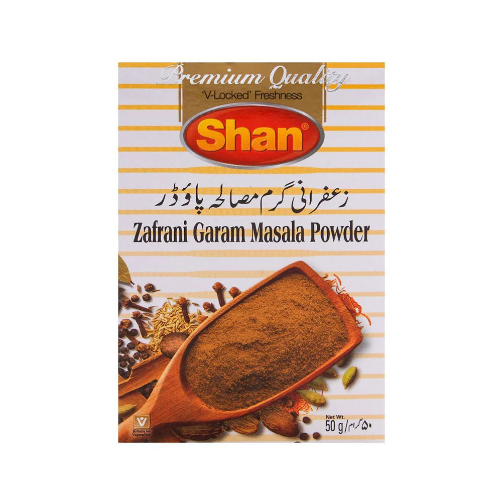 SHAN ZAFRANI GARAM MASALA POWDER 50G