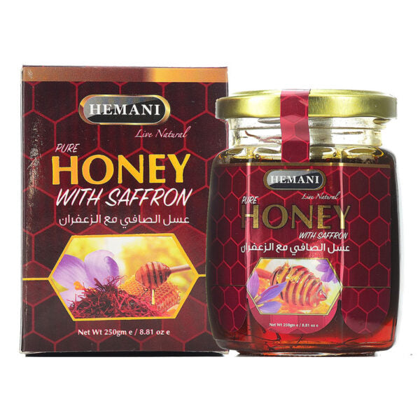 HEMANI HONEY WITH SAFFRON 250GM