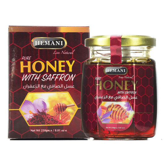 HEMANI HONEY WITH SAFFRON 250GM