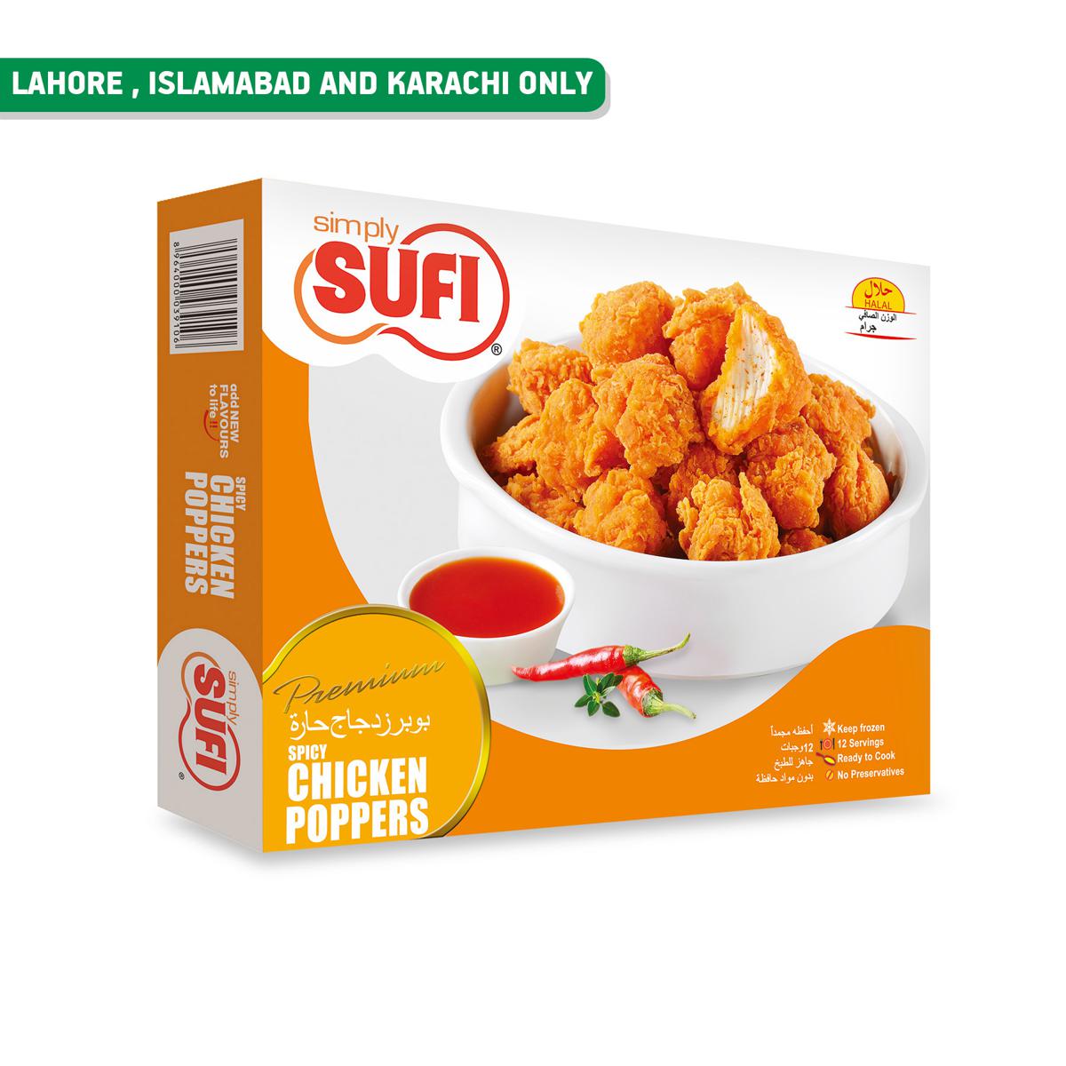 SUFI SPICY POPPERS 260G