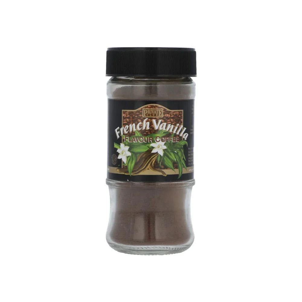 PRIVATE CLUB FRENCH VANILLA COFFEE 100G