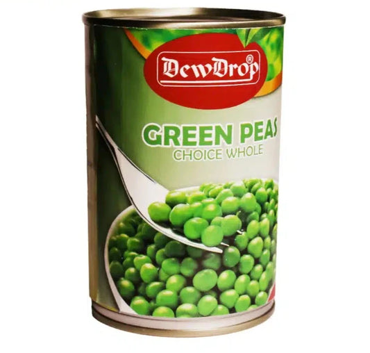 DEW DROP GREEN PEAS WHOLE 380G
