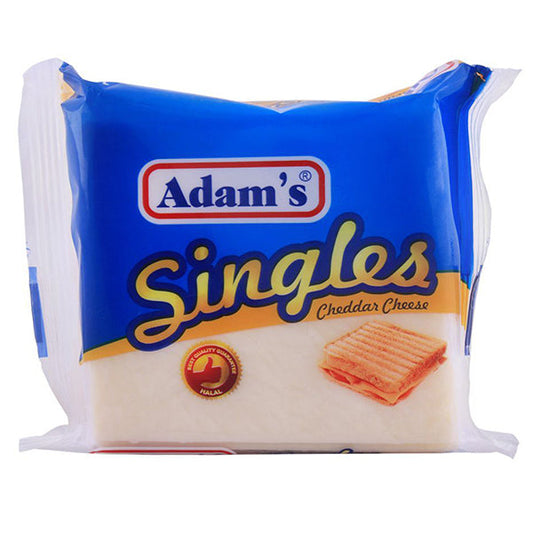 ADAMS SINGLES CHADDAR CHEESE 200GM