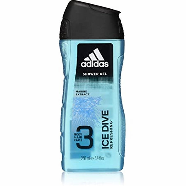 ADIDAS ICE DIVE MARINE EXTRACT SHOWER GEL 250ML
