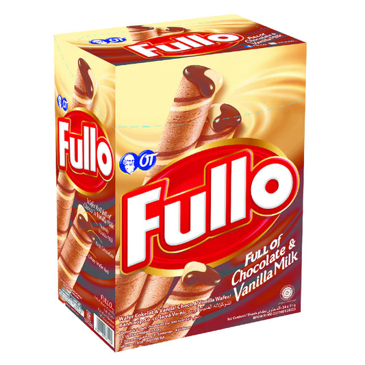 FULLO CHOCO N VANILLA WAFER 10G