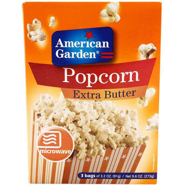 AMERICAN GARDEN POPCOR EXTRA BUTER 273G