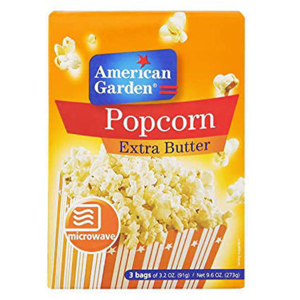 AMERICAN GARDEN POPCORN BUTTER  273G
