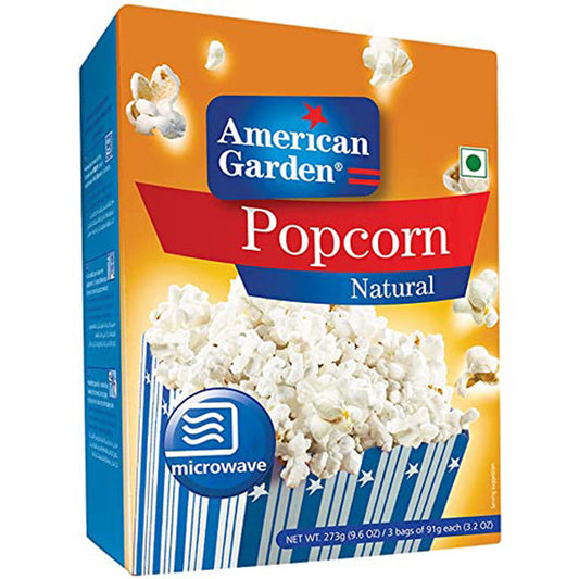 AMERICAN GARDEN POPCORN NATURAL 273G