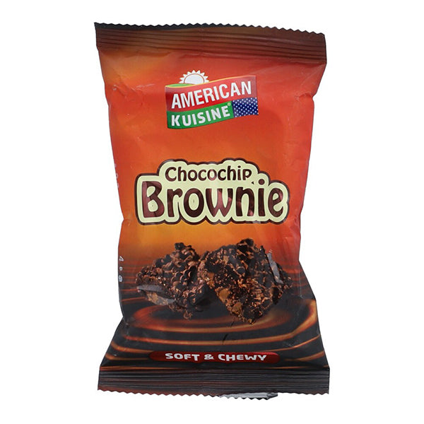 AMERICAN KUISINE CHOCOCHIP BROWNIE SOFT & CHEWY 40G
