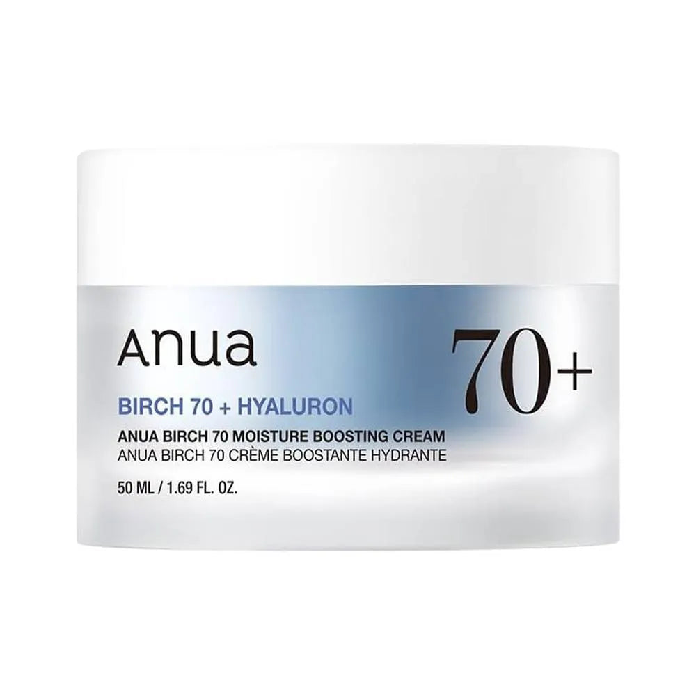 ANUA Birch 70 Moisture Boosting Cream 50ml Hydrating Face Moisturizer with 70% Birch Sap