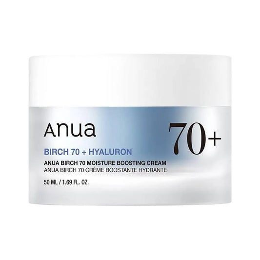 ANUA Birch 70 Moisture Boosting Cream 50ml Hydrating Face Moisturizer with 70% Birch Sap