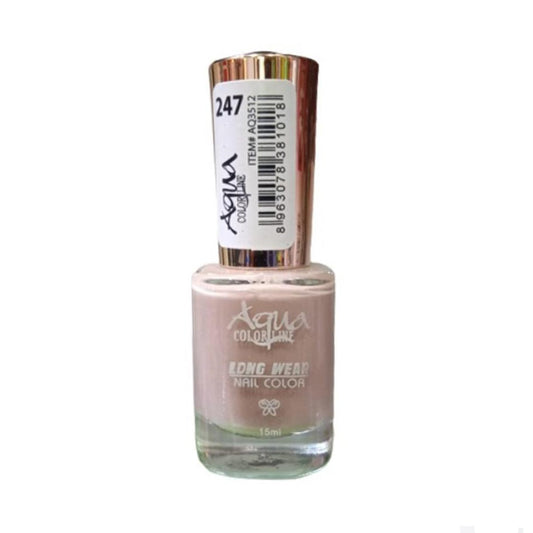 Aqua Long Wear Nail Color 15ml – Quick Dry & Long Lasting Nail Polish Pakistan