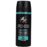 AXE COLLISION LEATHER+COOKIES BODY SPRAY 150ML