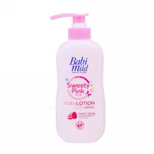 BABI MILD SWEETY PINK PLUS BABY LOTION 400ML