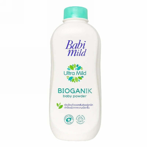 BABI MILD ULTRA MILD BIOGANIK BABY POWDER 180GM