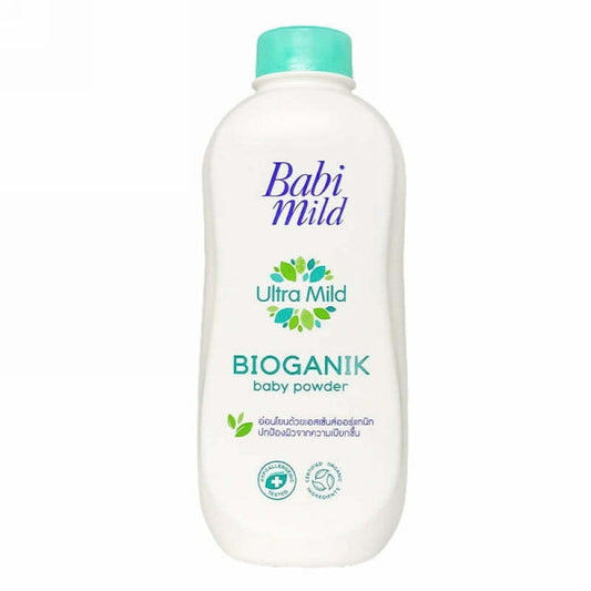 BABI MILD ULTRA MILD BIOGANIK BABY POWDER 180GM