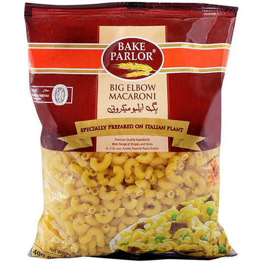 BAKE PARLOR BIG ELBOW MACARONI 400GM
