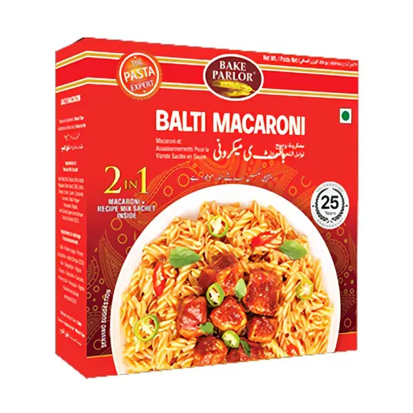 BAKE PARLOR BALTI MACRONI 250G