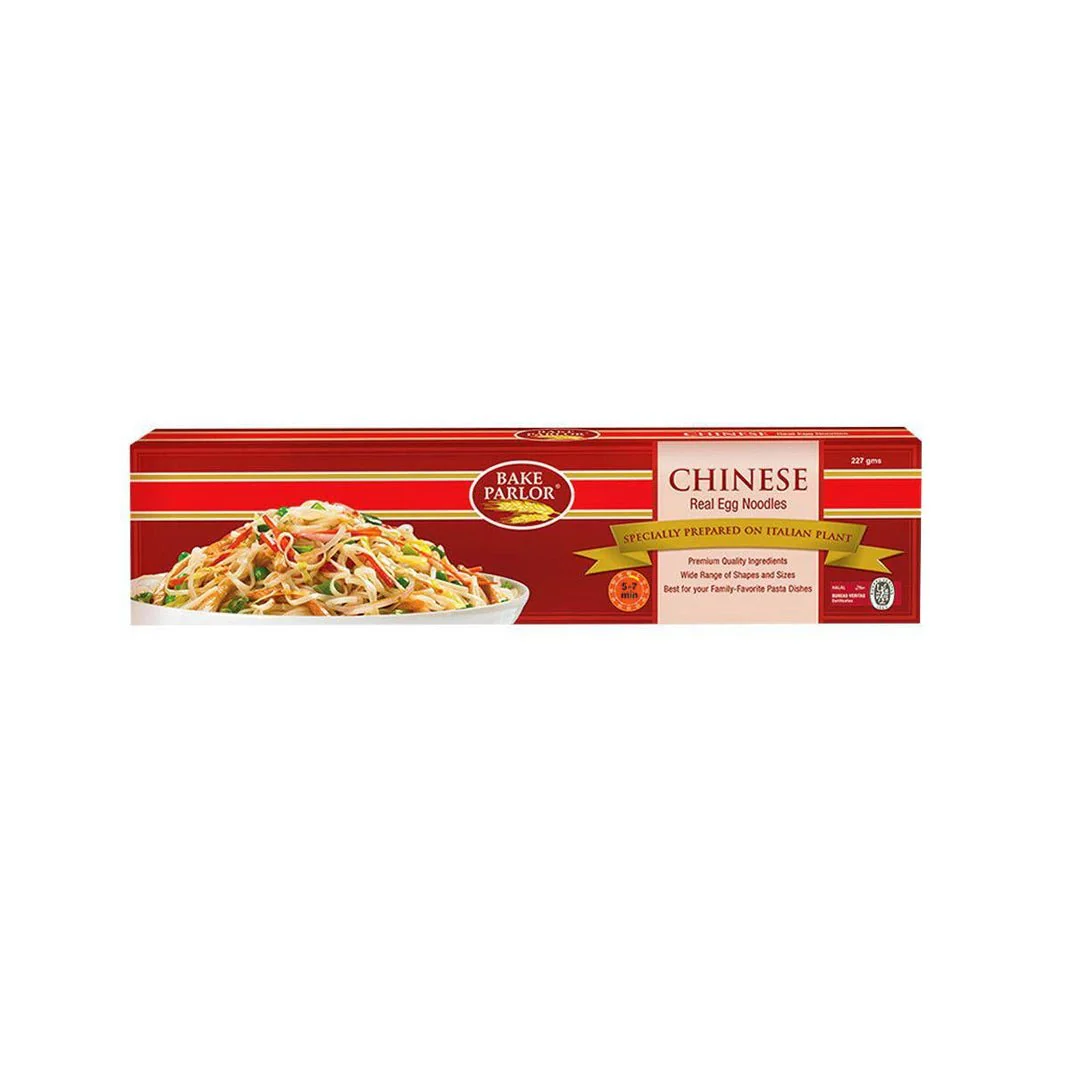 BAKE PARLOR CHINESE REAL EGG NOODLES 227G
