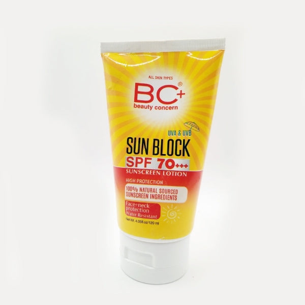 BC+ SUN BLOCK SPF50 120ML