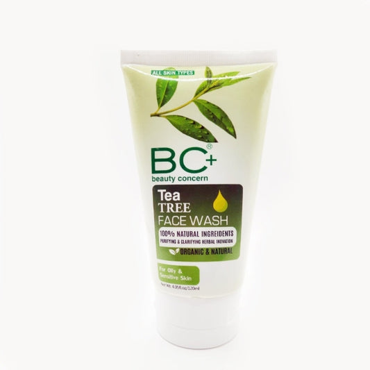 BC+ TEA TREE FACE WASH 120ML