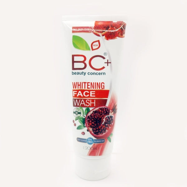 BC+ WHITENING FACEWASH 200ML