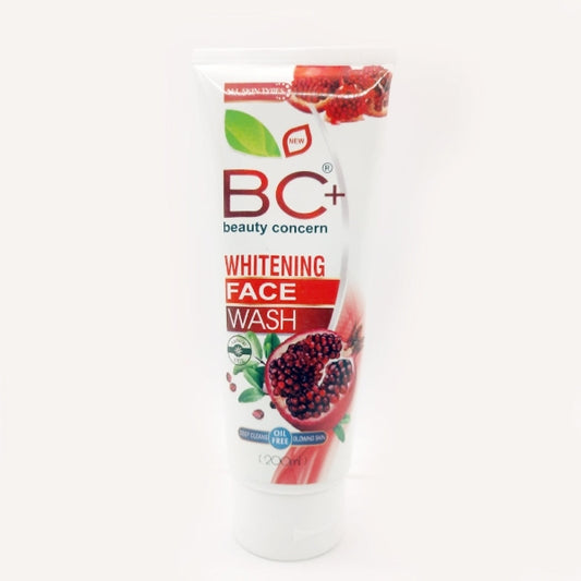 BC+ WHITENING FACEWASH 200ML