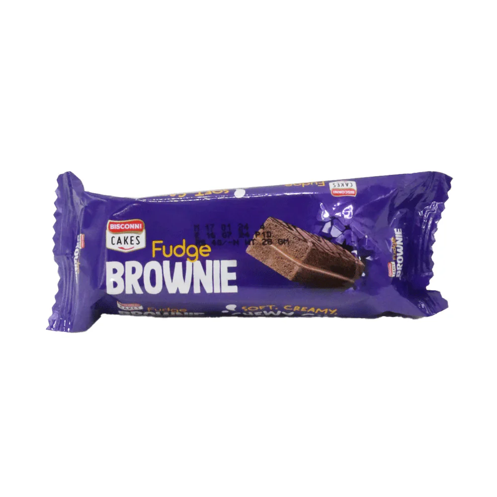 BISCONNI FUDGE BROWNIE CAKE 28G