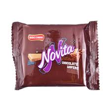 BISCONNI NOVITA CHOCOLATE WAFER 12G