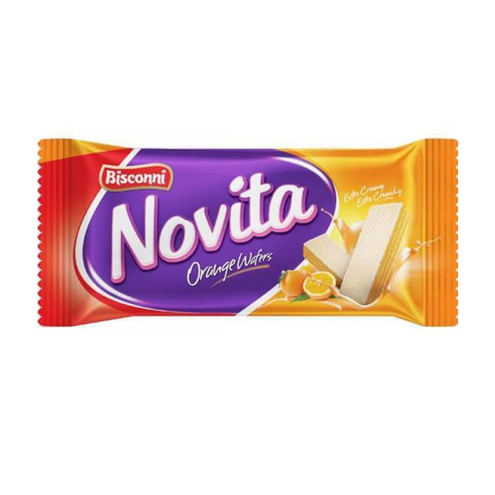 BISCONNI NOVITA ORANGE WAFER 40G