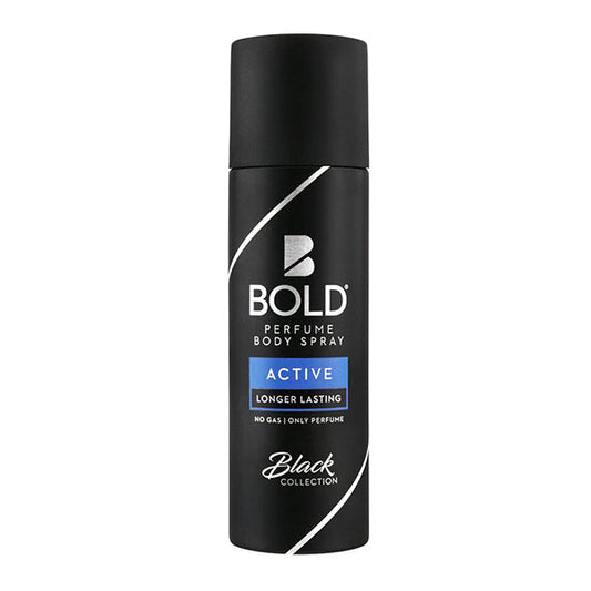 BOLD BLACK COLLECTION ACTIVE BODY SPRAY 120ML