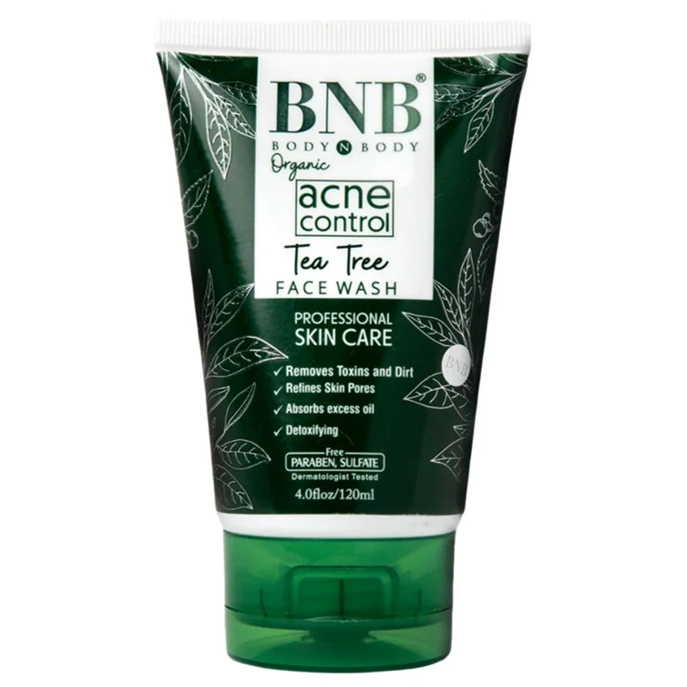 BNB ACNE CONTROL TEA TREE FACE WASH 120ML