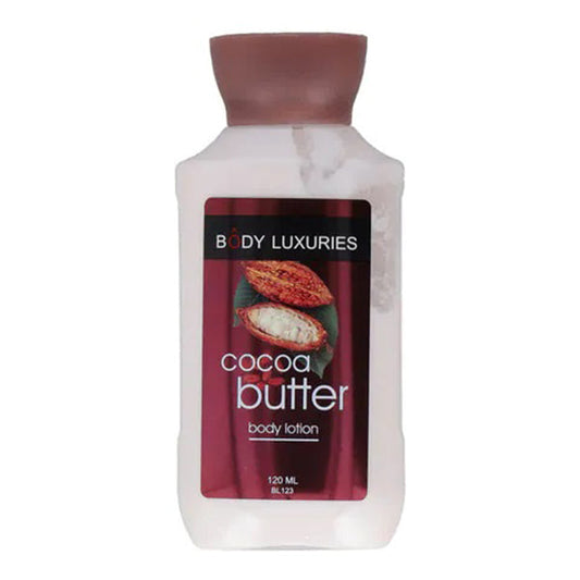 BODY LUXURIES COCOA BUTTER BODY LOTION 120ML