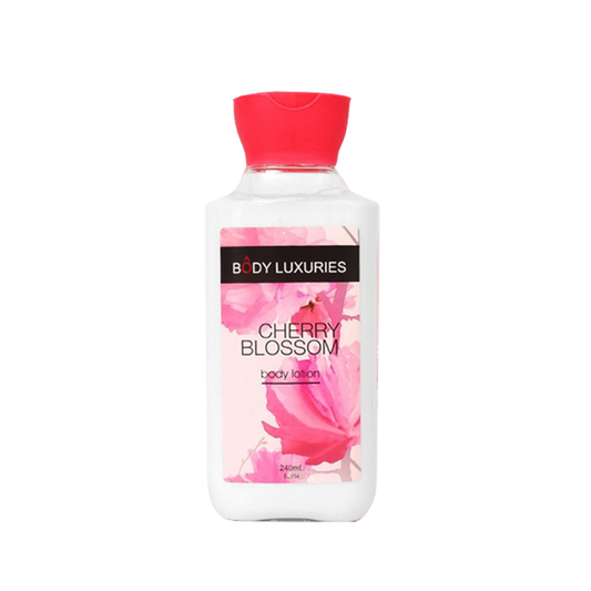 BODY LUXURIES CHERY BLOSSOM BODY LOTION 240ML