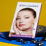 BODY LUXURIES FACIAL WAX STRIPS 18PC