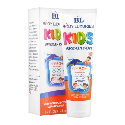 BODY LUXURIES KIDS SUNSCREEN CREAM 75ML
