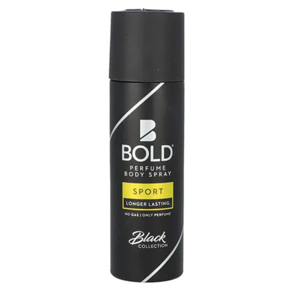BOLD SPORT BLACK BODY SPRAY 120ML,