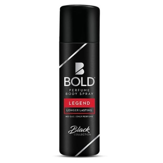 BOLD BODY SPRAY BLACK LEGEND120ML