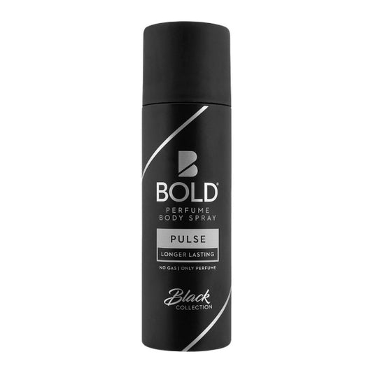 BOLD BODY SPRAY BLACK PULSE 120ML