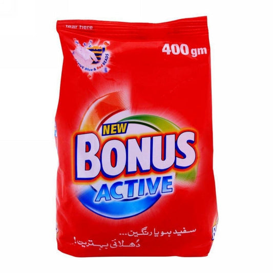 BONUS ACTIVE DETERGENT 400GM