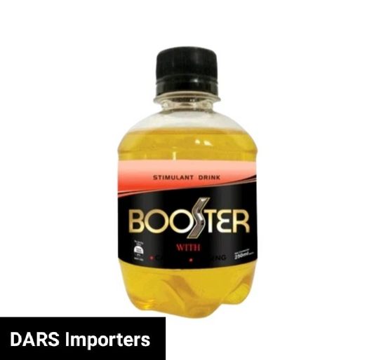BOOSTER STIMULANT DRINK WITH CAFFEINE GINSENG 250ML