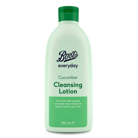 BOOTS EVERYDAY CUCUMBER CLEANSING LOTION 150ML