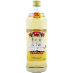 BORGES EXTRA LIGHT OLIVE OIL 1LITR