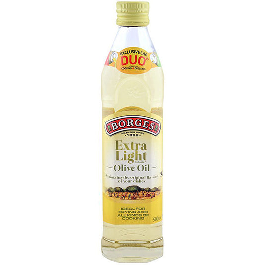 BORGES EXTRA LIGHT OLIVE OIL 500ML
