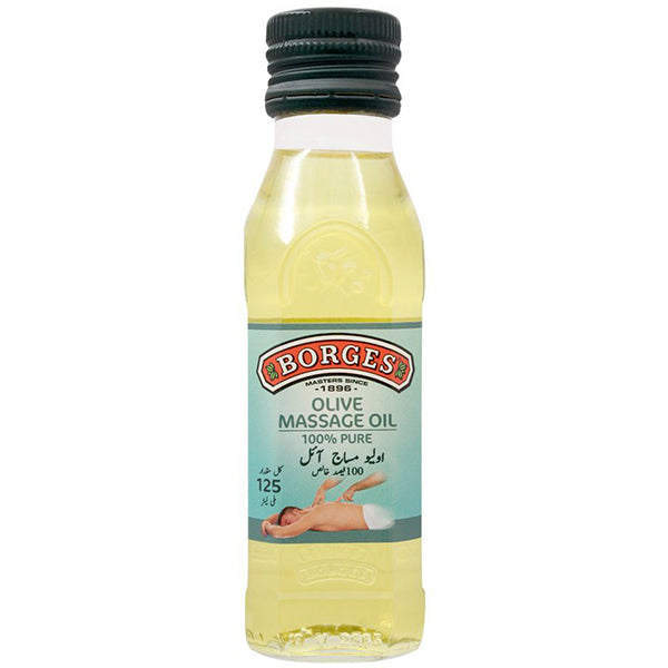 BORGES OLIVE MASSAGE OIL 125ML