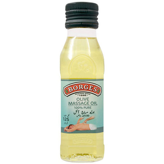 BORGES OLIVE MASSAGE OIL 125ML