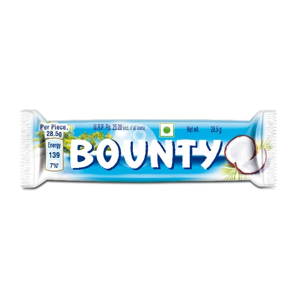 BOUNTY COOCNUT CHOCOLATE 28.5G