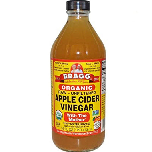 BRAGG ORGANIC APPLE CIDER VINEGAR 16OZ 473ML 