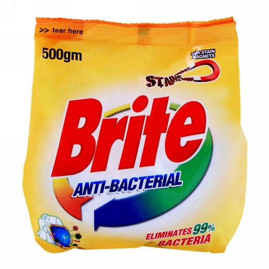 BRITE ANTI-BACTERIAL DETERGENT 500GM