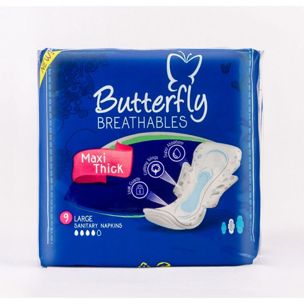 BUTTERFLY BREATHABLES MIXI THICK 9LARGE